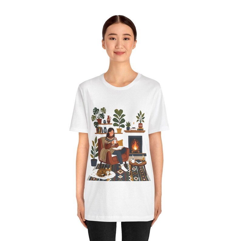 Scandinavian Hygge Cozy Home - Tshirt Bild 5