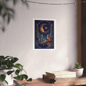 Tarot Card The Moon Mystical - Poster image 6