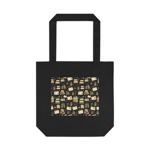 Bookstack Reading Nerd - Tote Bag Bild 1