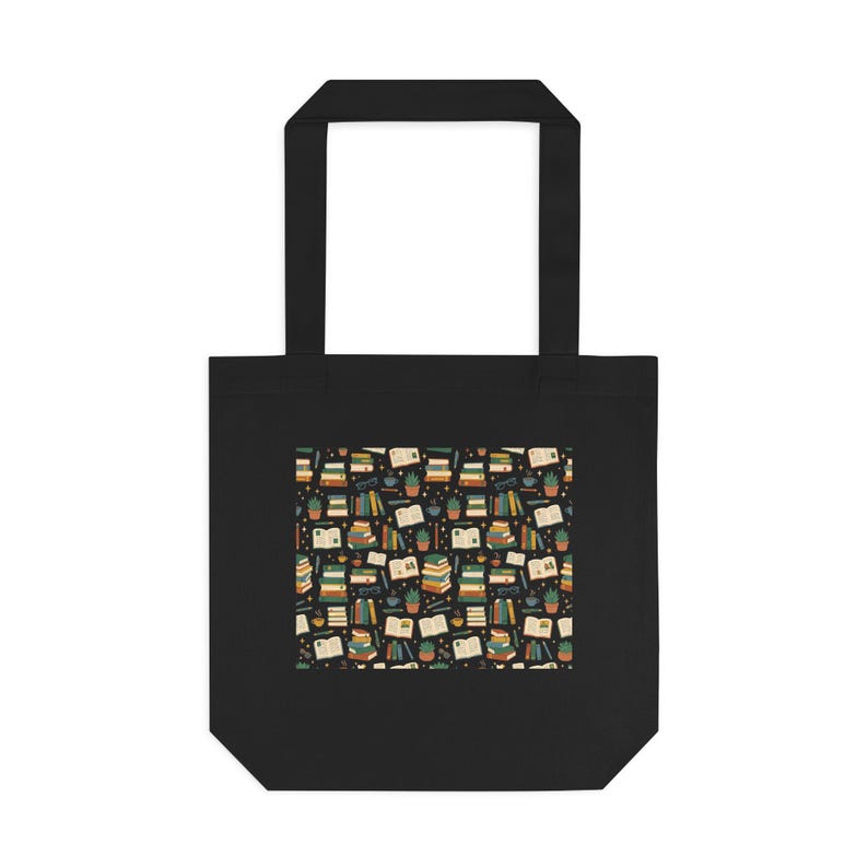 Bookstack Reading Nerd - Tote Bag Bild 1