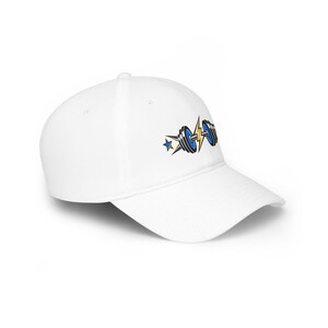Fitness Baseball Cap Dumbbell Lightning Bolt Athletic Stars Gym Workout Hat image 3