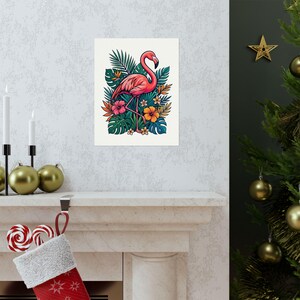 Tropical Flamingo Summer Vibes - Poster image 7