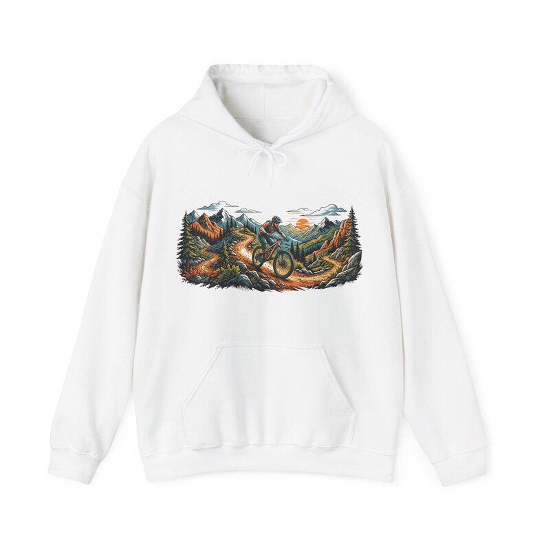 Mountain Bike Trail Adventure - Hoodie image 1