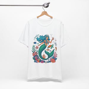 Mermaid Ocean Fantasy - Tshirt image 3