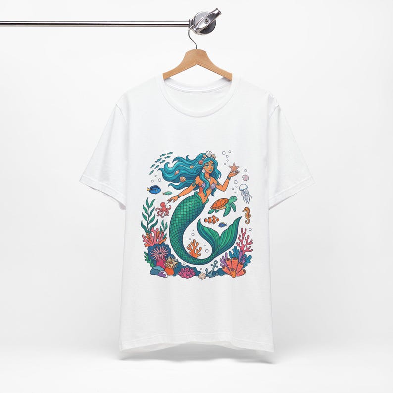 Mermaid Ocean Fantasy - Tshirt image 3