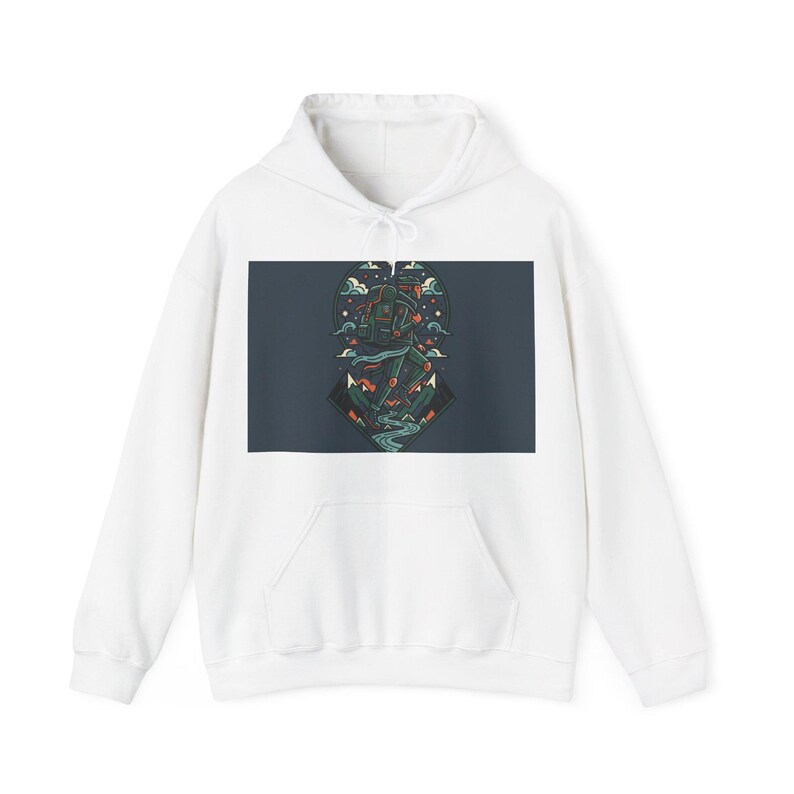 Wander Often Wonder Always Hoodie - Nature Adventure Hiking Pullover, Cozy Camping Sweatshirt, Outdoor Mountain Lover Gi image 1