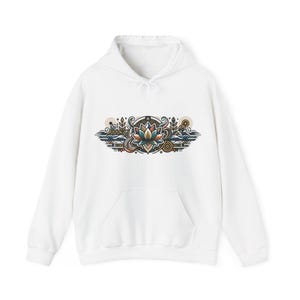 Zen Lotus Flower Mindfulness - Hoodie image 1
