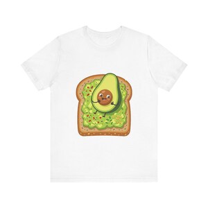 Funny Avocado Toast Breakfast - Tshirt afbeelding 1