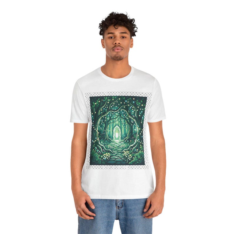 Enchanted Forest Fairy Lights - Tshirt Bild 6