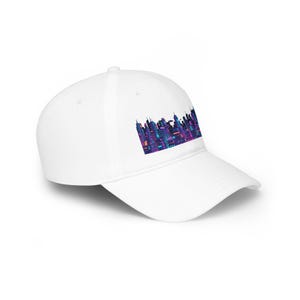 Cyberpunk Neon City Skyline At Night - Cap image 3