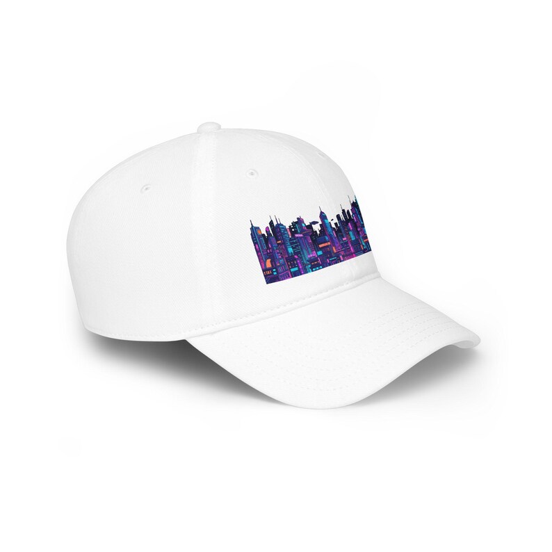 Cyberpunk Neon City Skyline At Night - Cap image 3