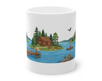 Fishing Rod Lake Life - Mug