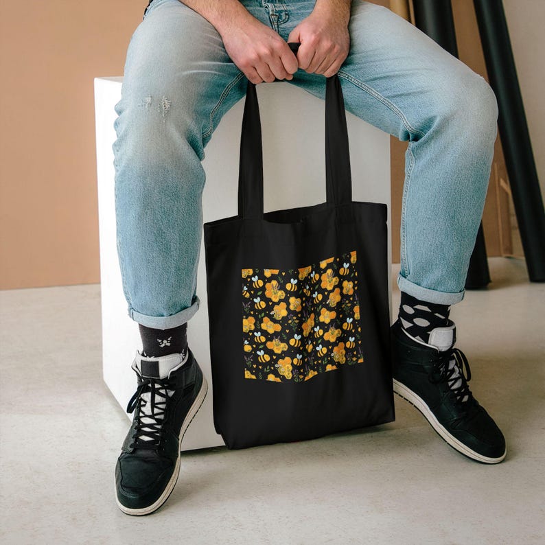 Bee Kind Save The Bees - Tote Bag image 5