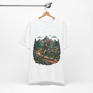 Mountain Bike Trail Adventure - Tshirt Bild 2