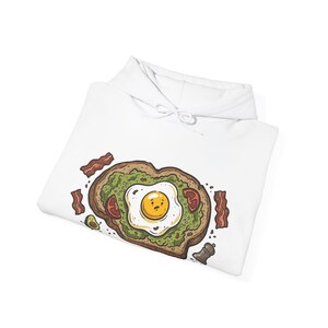 Funny Avocado Toast Breakfast - Hoodie immagine 2
