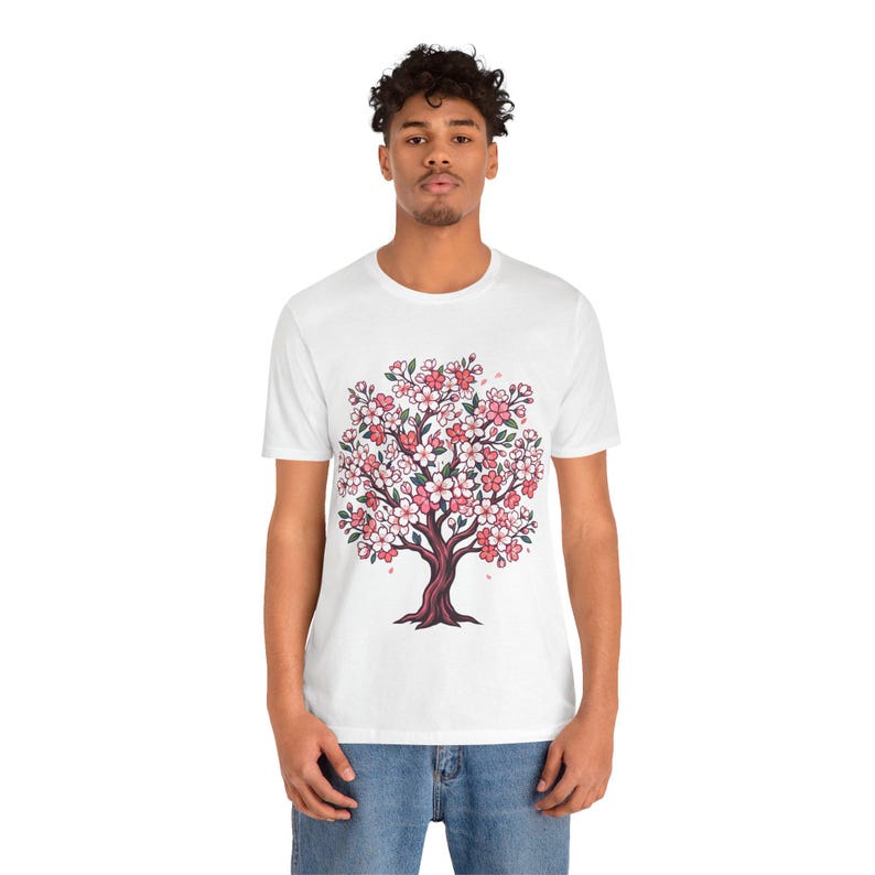 Cherry Blossom Spring - Tshirt imagen 6