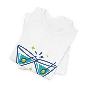 Martini Glass Cheers - Tshirt Bild 2