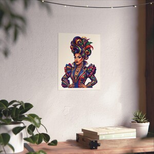 Drag Queen Fabulous Portrait - Poster imagen 6