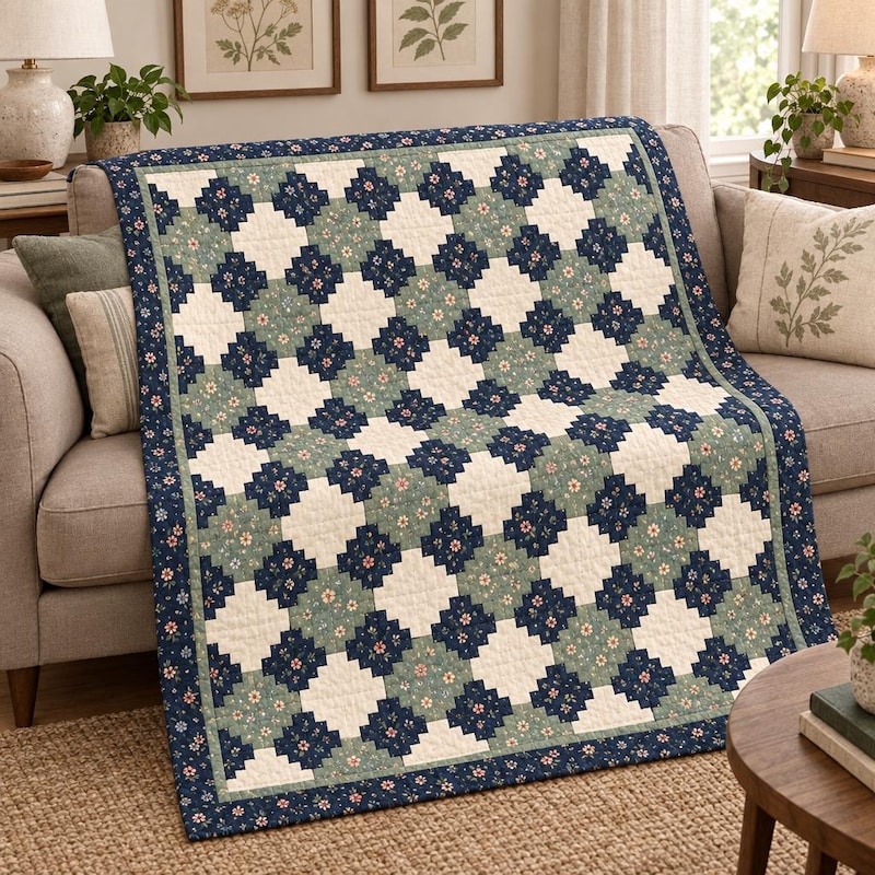 Hourglass Pattern Quilt - Etsy