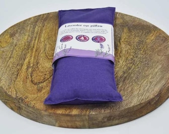 Augenkissen – Bio-Lavendel Dunkelviolett
