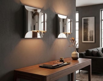 Square Geometric Mid Century Wall Sconce Pack of 1