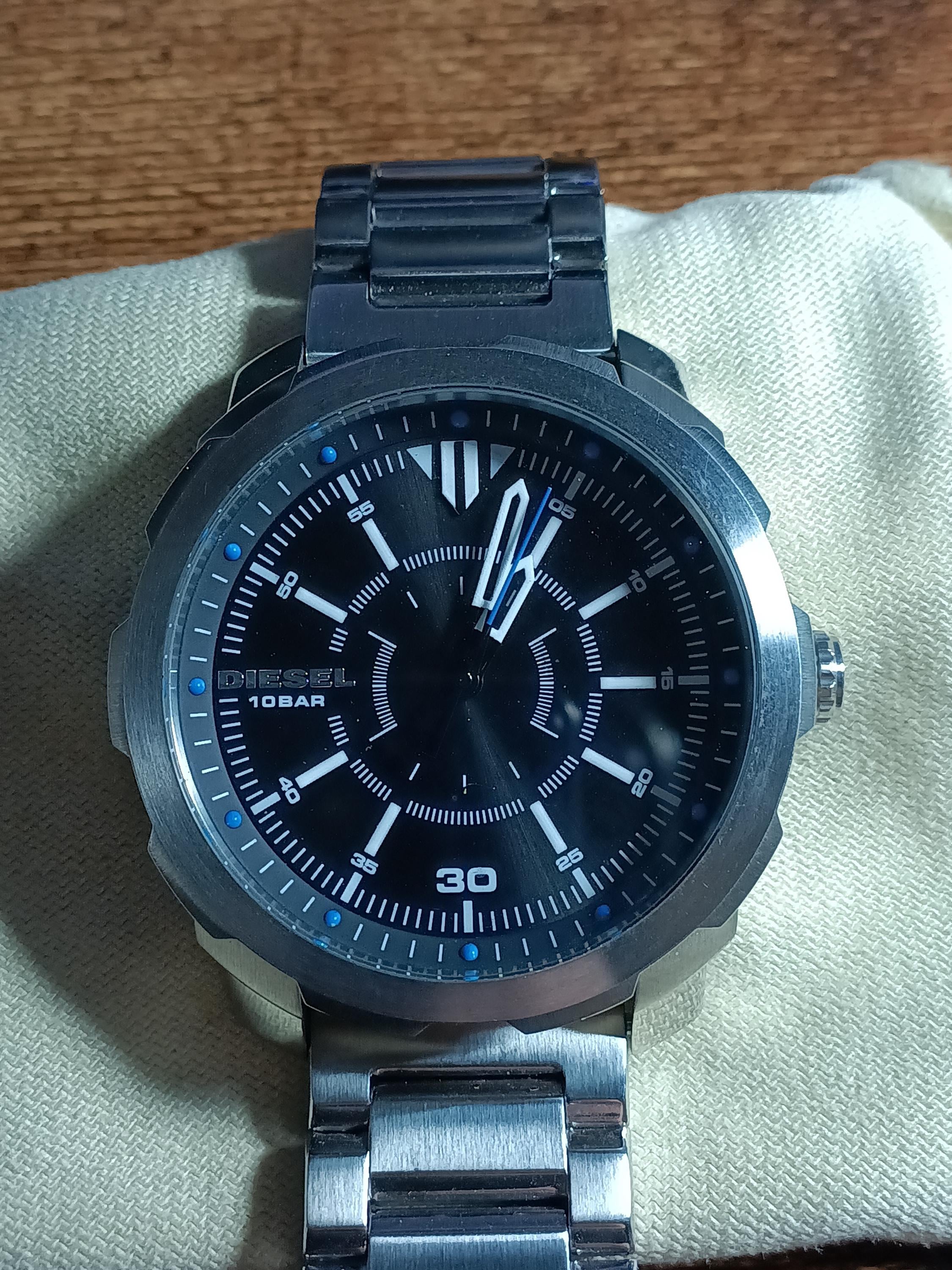 Men's Diesel Watch Newoldstock 10 Bar Waterproof 46mm Quartz