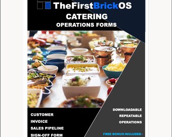 Formulários de Operações de Catering
