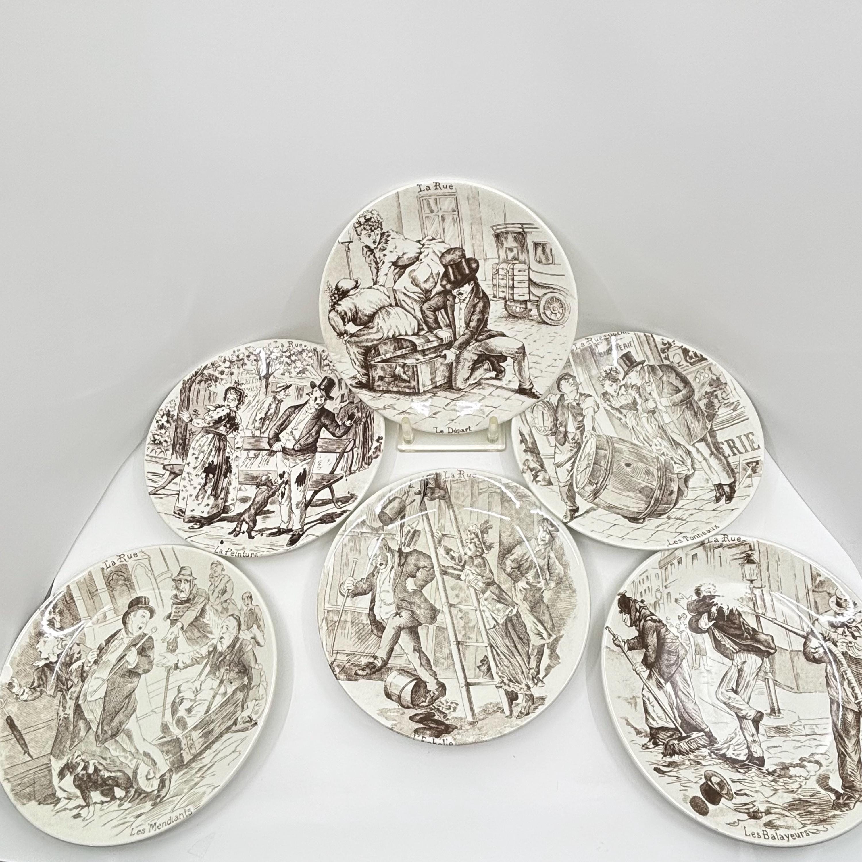 Sarreguemines Plate - Etsy