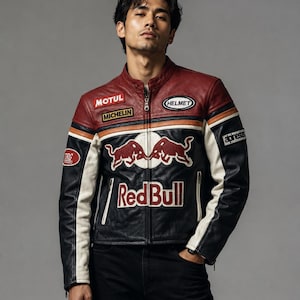 レッドブル レーシングジャケット ブルゾン ロゴ ワッペン 刺繍 M Red bull racing jacket - Etsy 日本