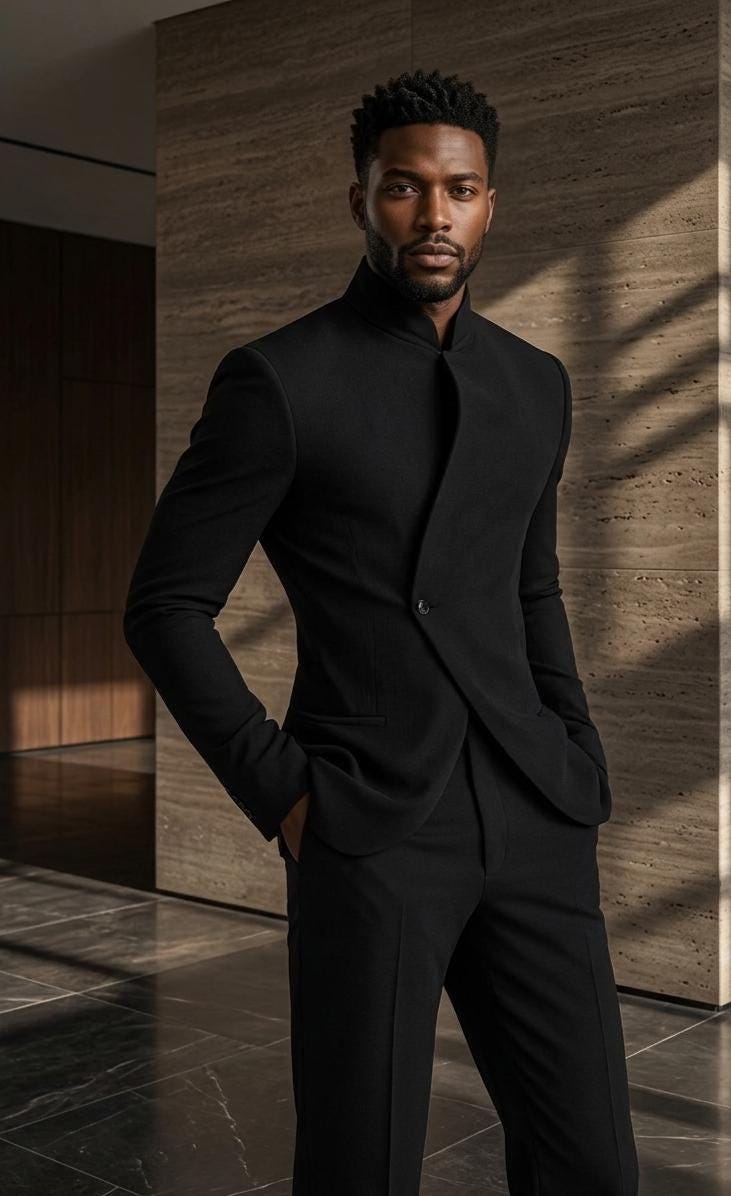 formal dresses men Avant Garde Mist