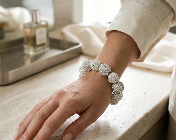 Matching Bracelet Set: 55-Inch Necklace Pair, Beaded Style