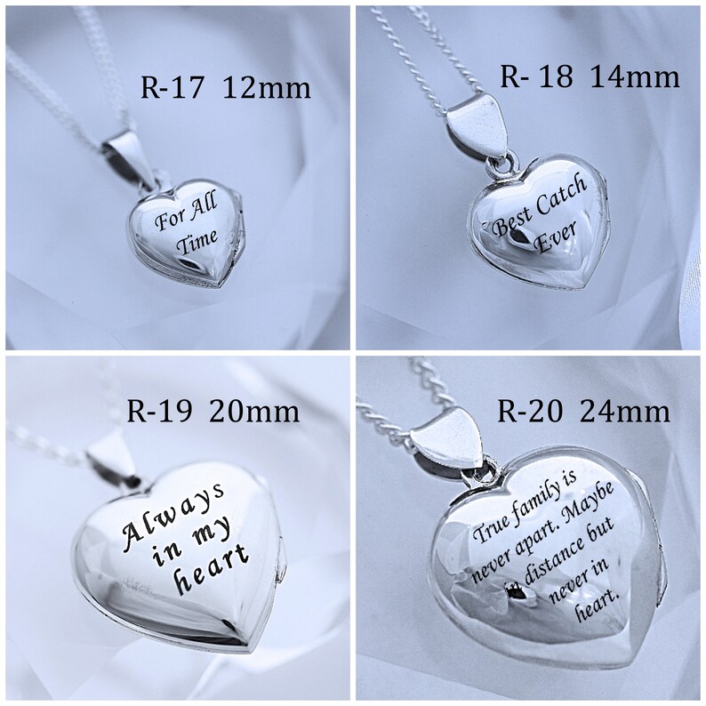 Extra Large Heart Locket Sterling Silver. Silver Heart Locket Etsy