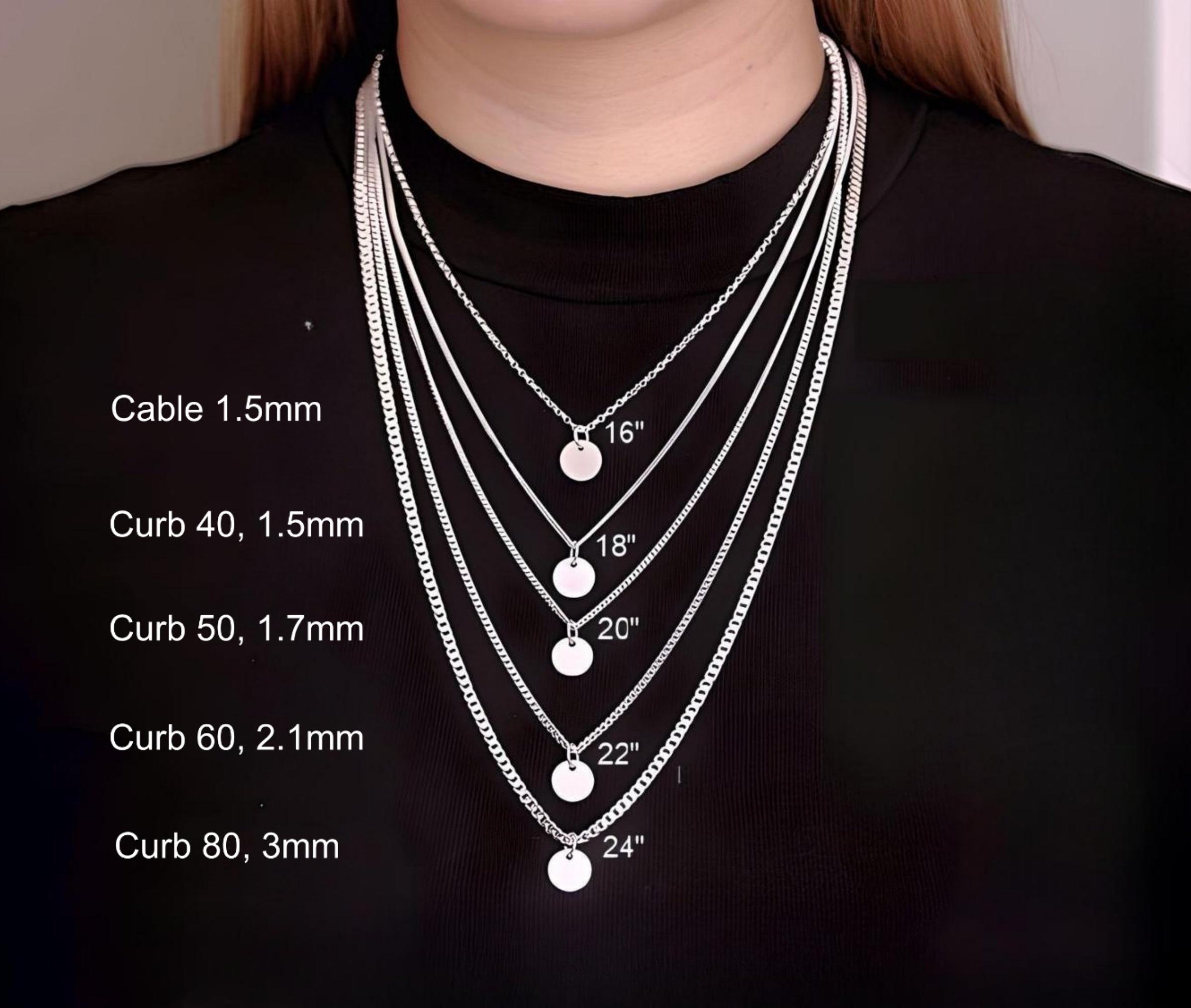 Collana con ala di angelo custode incisa in argento sterling, ciondolo personalizzato con angelo custode, circa 0,94, con cauzione, 1,10, larghezza: 0,39, scegli la catena - Italia