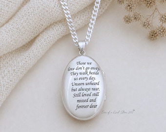 Personalized Oval Locket 925 Sterling Silver, Engraved Photo Locket, Large Vintage Heirloom Unisex Classic Keepsake Gift. Choose chain. R-12