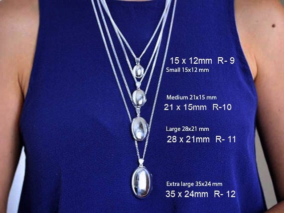 Silver Locket necklace. Heirloom 925 Sterling silver extra | Etsy