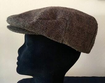london fog flat cap