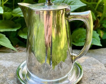 REED & BARTON ティーポット REED & BARTON 1796 Winthrop Silver Plate Tea & Coffee Pot