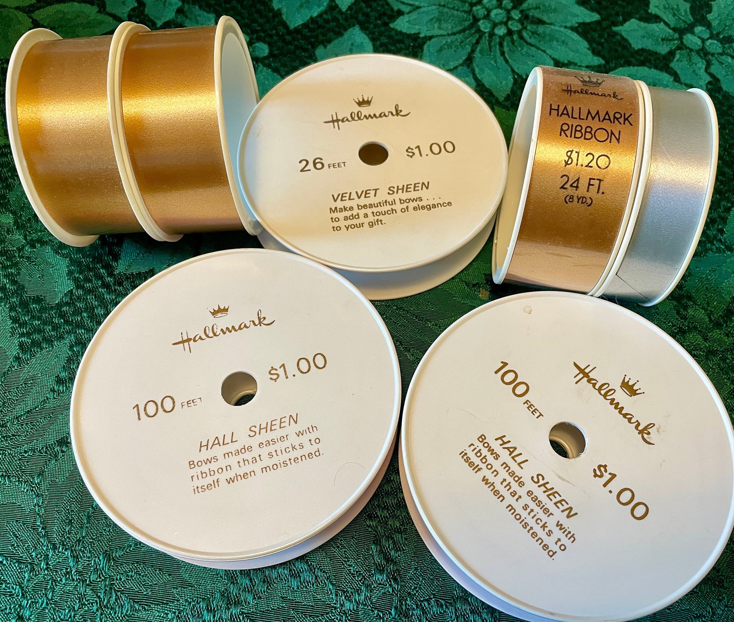 Vintage 1970s Hallmark Ribbon Lot: Seven Spools, Various Colors - Etsy