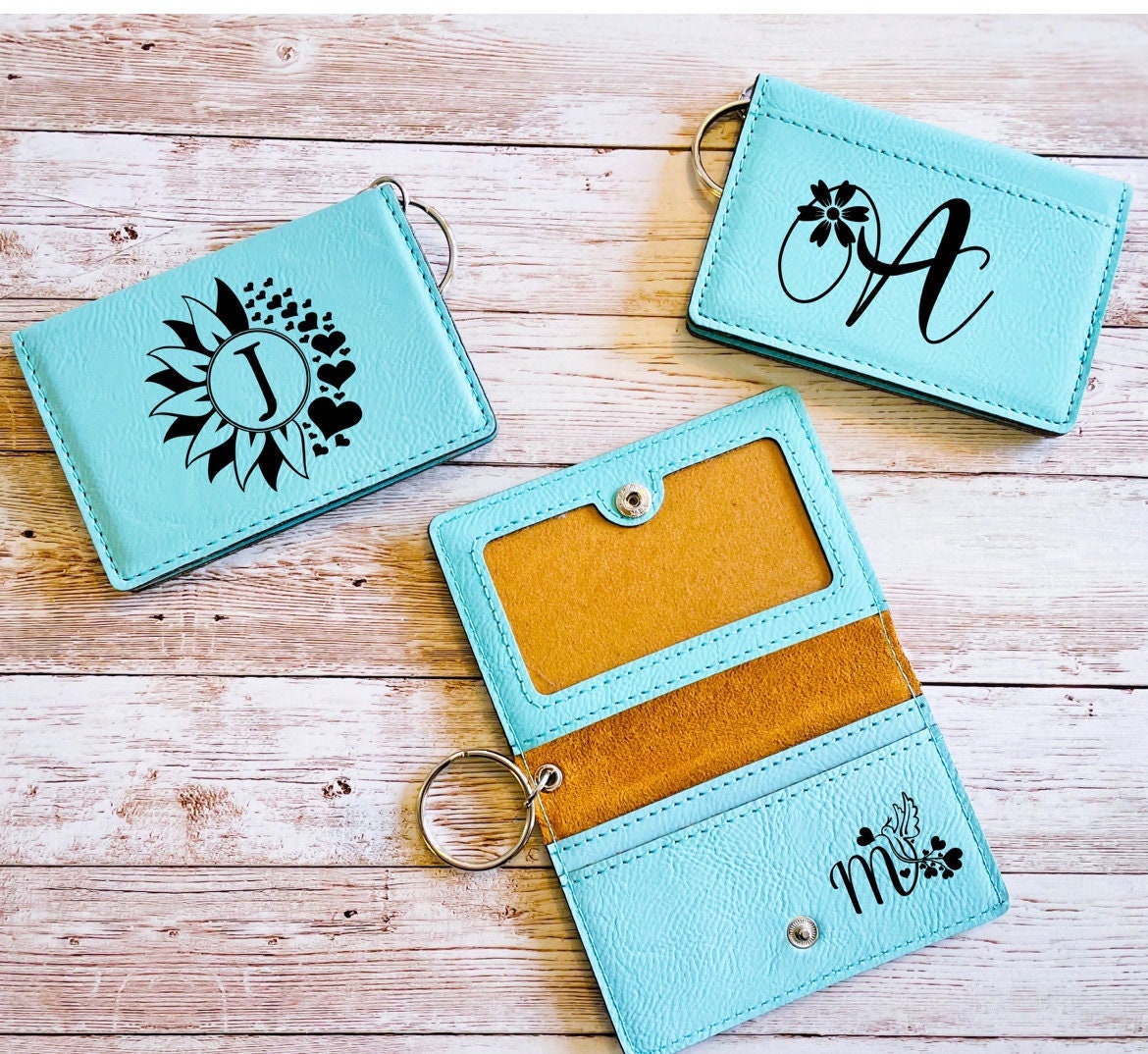 Key Pouch Monogram - Keychain Wallet, ID Cardholder