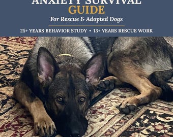 Dog Separation Anxiety Guide | Rescue Dog Training | Help for Dogs Home Alone | Adopted Dog Anxiety PDF