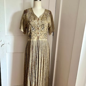 embroidered rayon dress made in india Buy White Floral Printed Rayon Dress Online