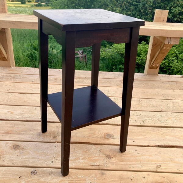 Antique Side Table Etsy