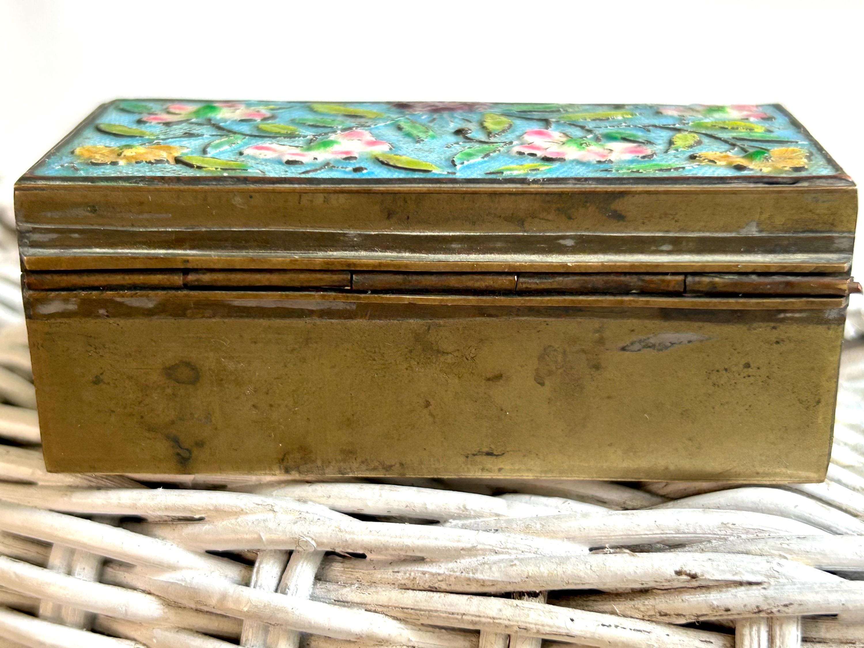 七宝焼き小箱　 アンティーク 2025年最新】Yahoo!オークション -七宝 小箱(アンティーク