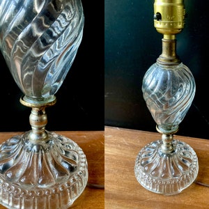 Antique Crystal Lamp Etsy UK