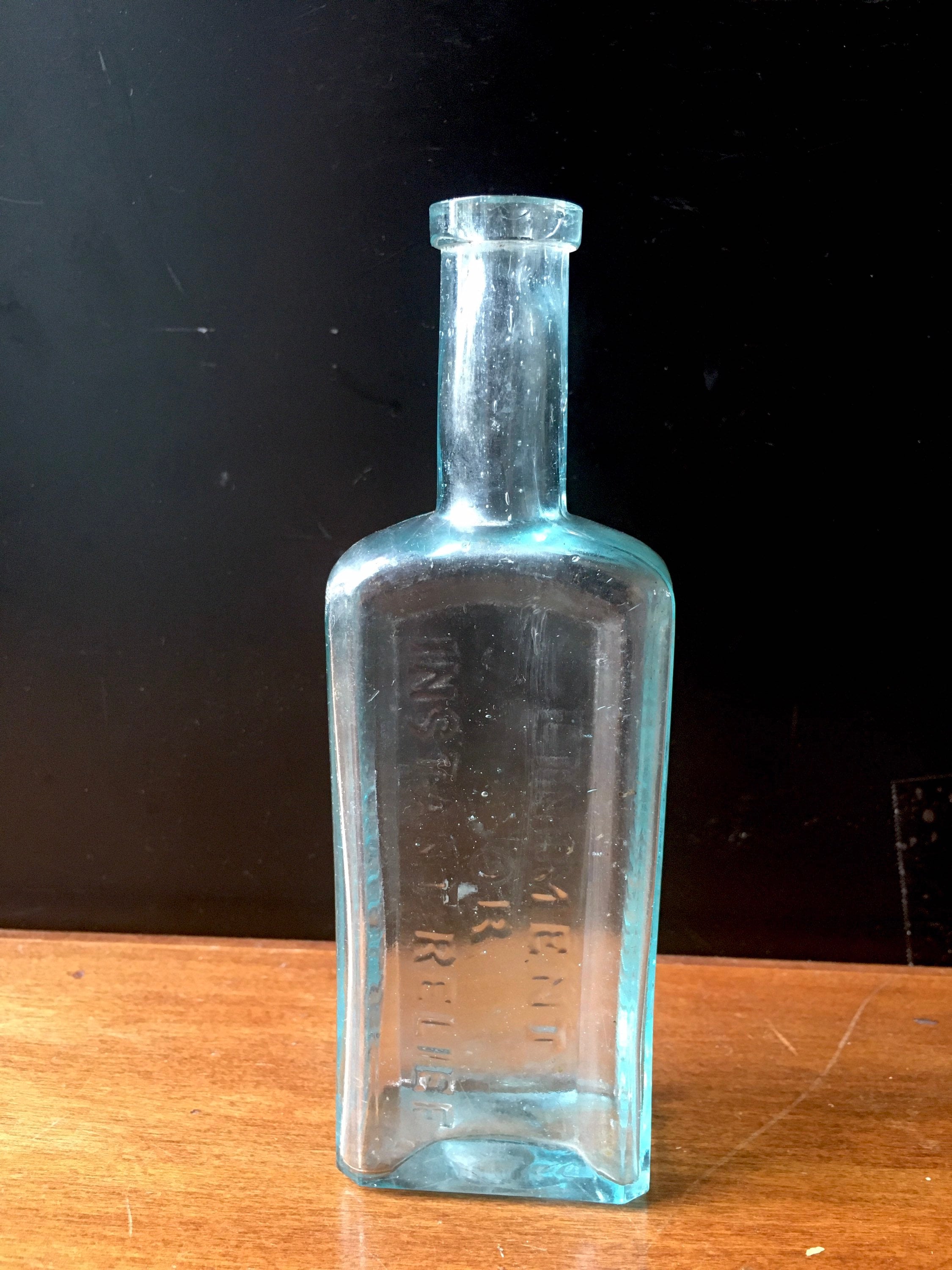 Vintage Glass Water Bottle – Small Town Antiques
