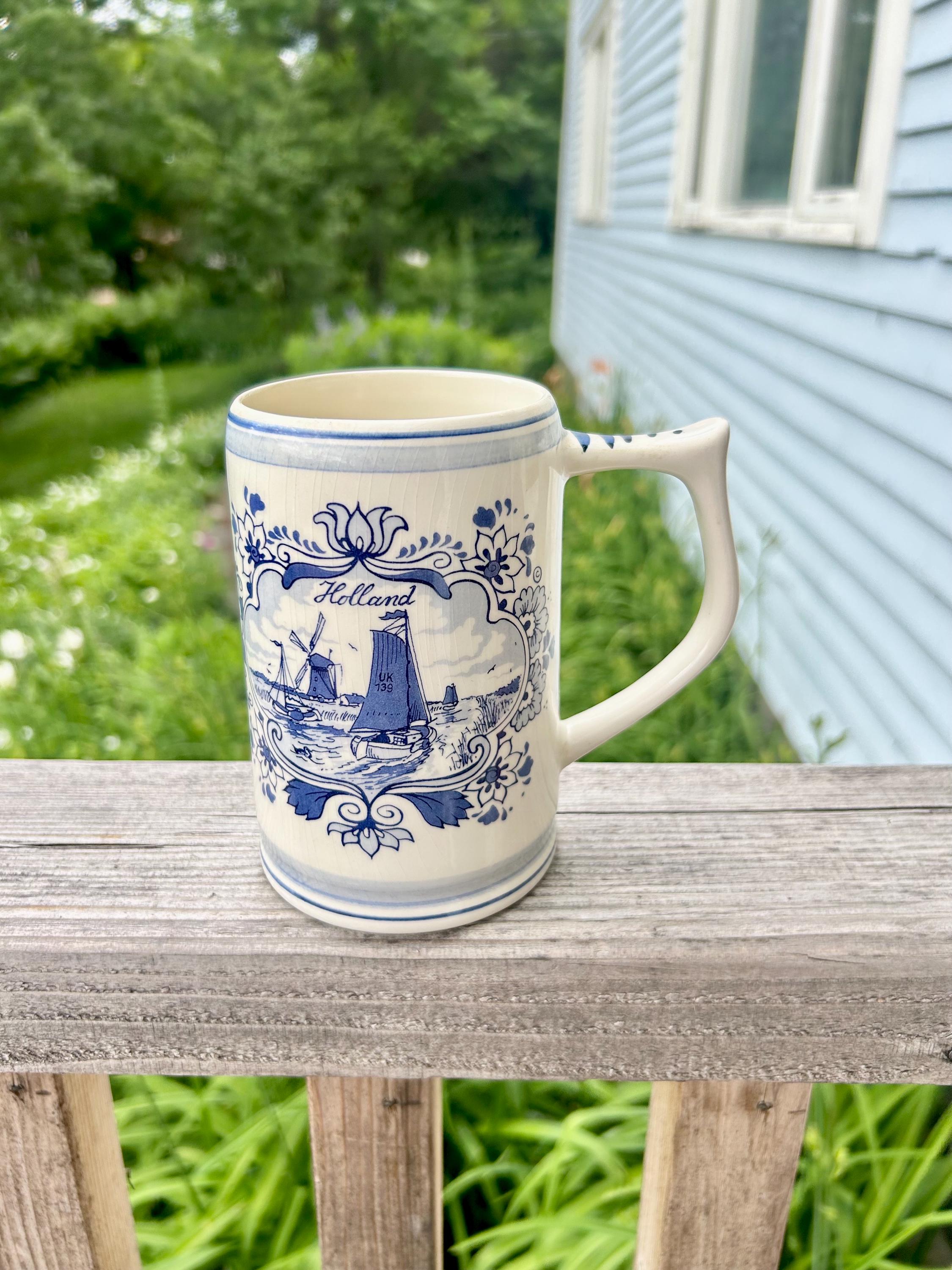 Delft blue mug - Etsy 日本
