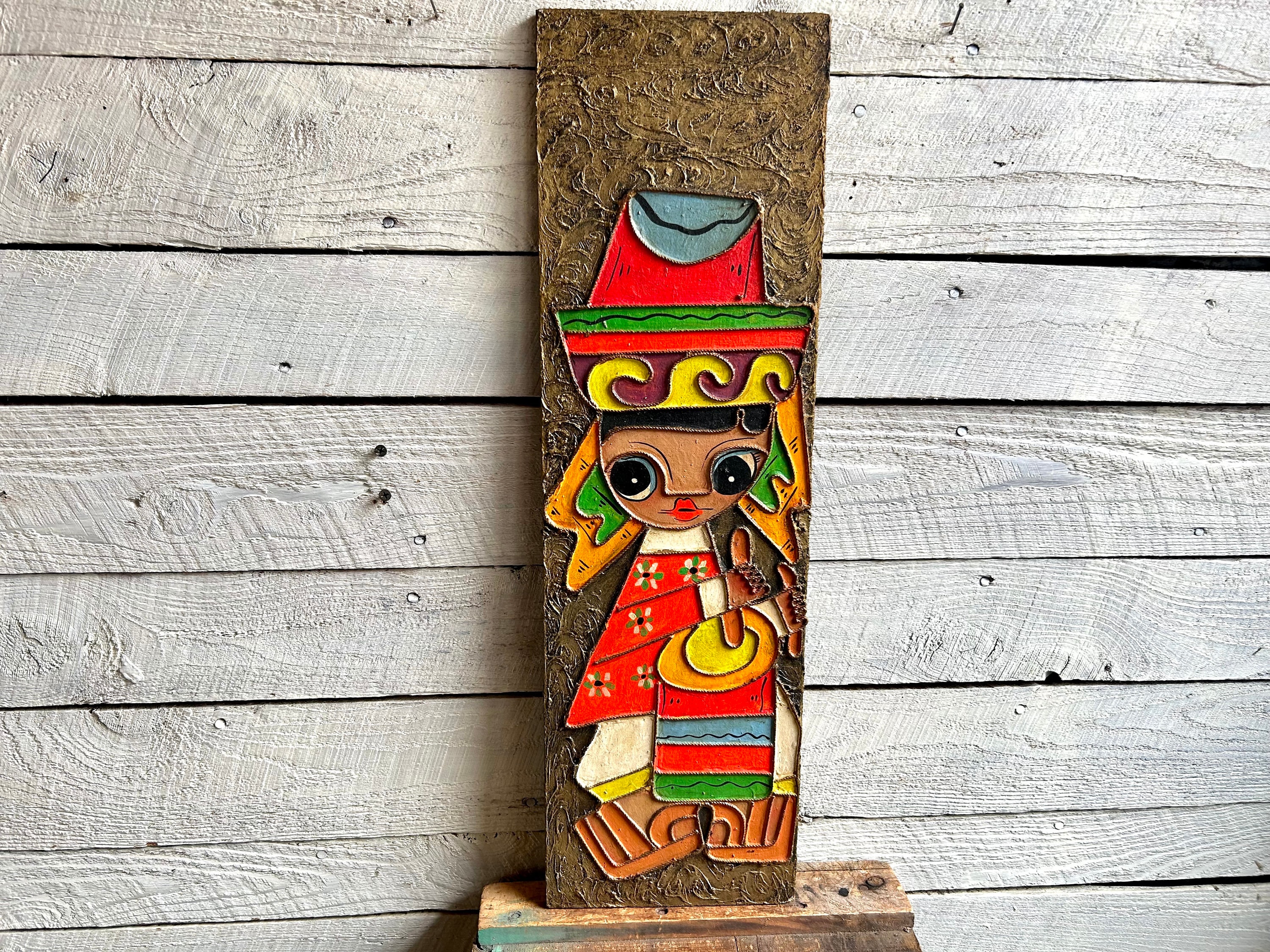 70s Mexican Folk Art - Etsy