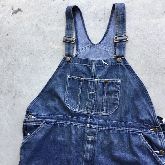 farmer denim overalls