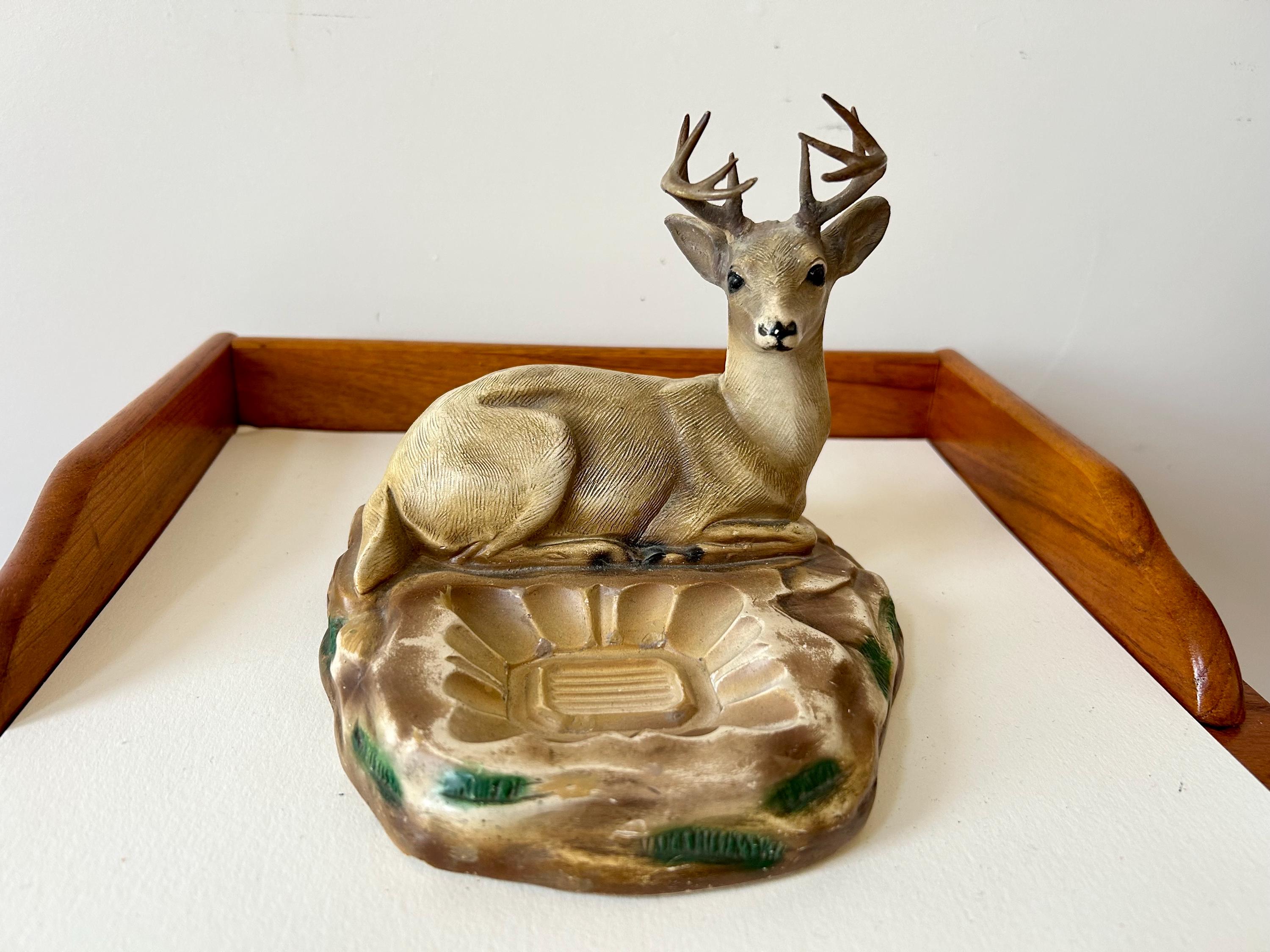 Vintage Chalkware Ashtray - Etsy