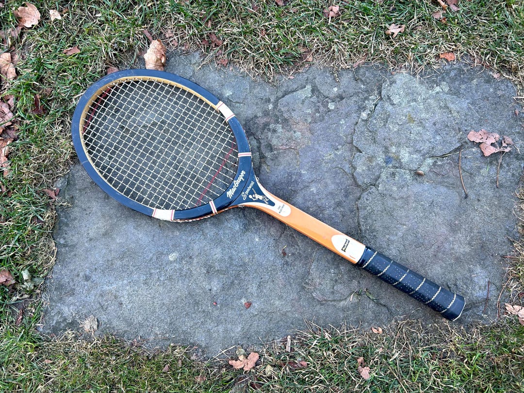 70s Macgregor Wood Tennis Racquet Tennis Racquet Vintage Tennis Racquet ...